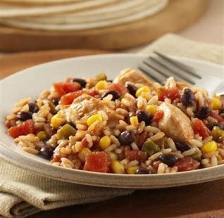 Fiesta Skillet Pork and Rice