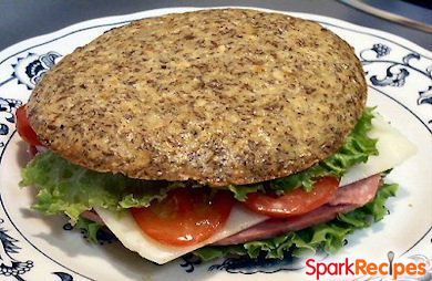 Flax Sandwich Buns (Gluten Free, Low Carb, Grain Free)