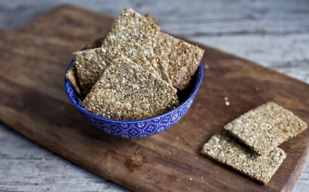 Flax and Chia seed Crackers