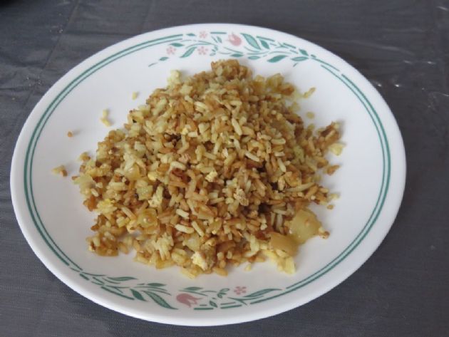 Flossie's Fried Rice (1/2 cup serving)