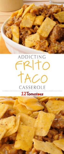 Frito taco casserole