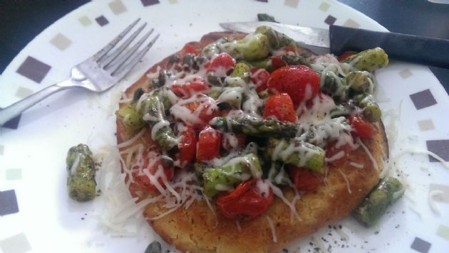 Garbanzo Veggie Pancake