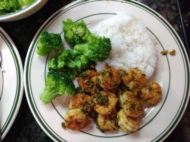 Barb's Garlic Seared Shrimp w/Smoked Paprika