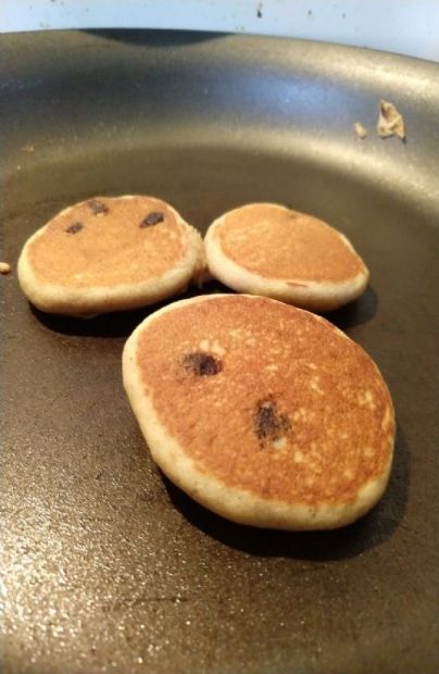 Gluten Free Chocolate chip pancakes