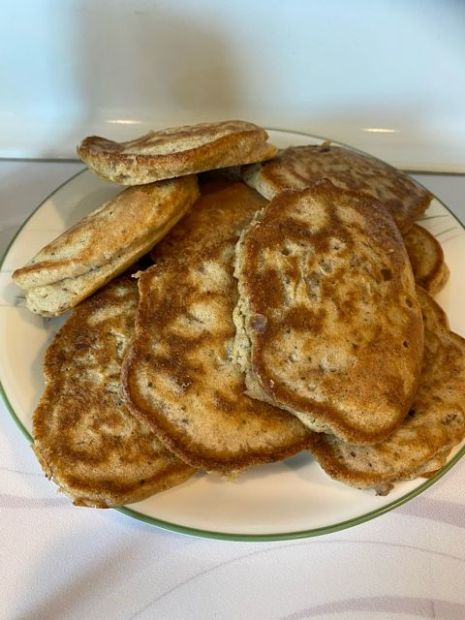 Gluten Free Sausage pancakes