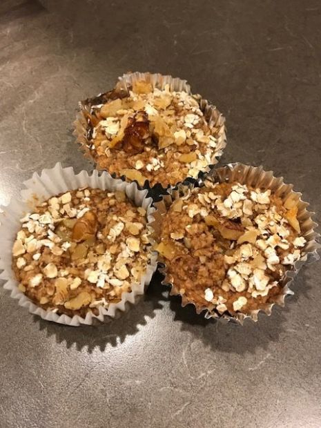 Gluten free, Low Carb  Oatmeal muffins