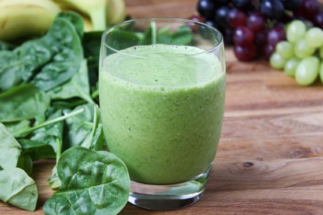 Grape Spinach Smoothie