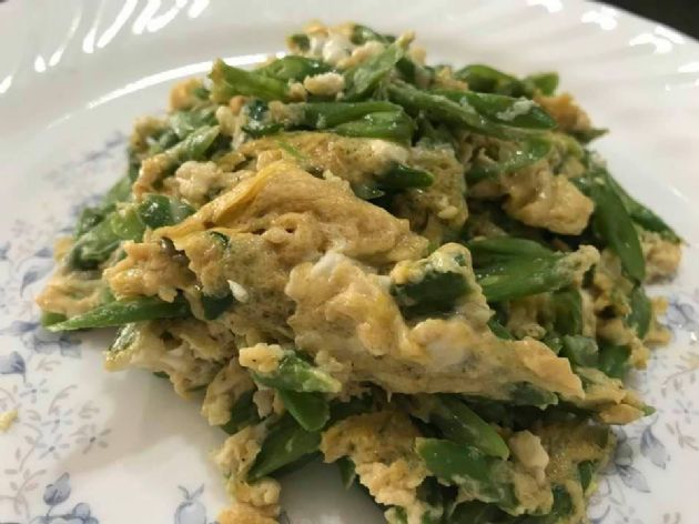 Green Beans Omelette