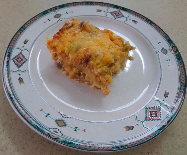 Green Chile Breakfast Casserole