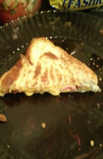 Grilled Ham and Cheese Sandwich