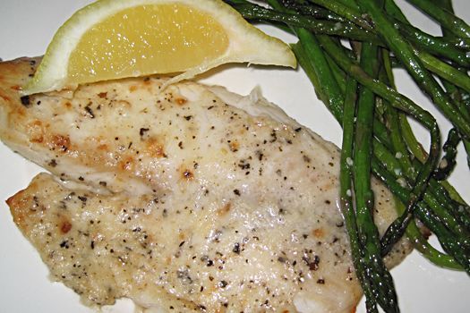 Healthier Broiled Tilapia