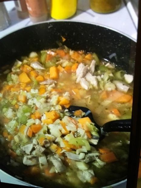 Healthy Chicken Veggie Soup