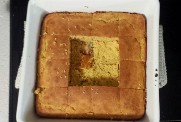 Healthy Cornbread w/whole wheat