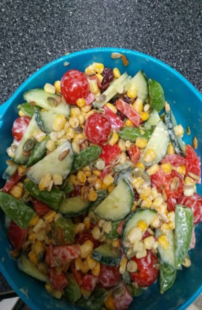 Healthy Loaded Vegetable Salad