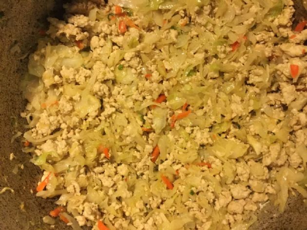 Holly's Turkey Eggroll in a Bowl 