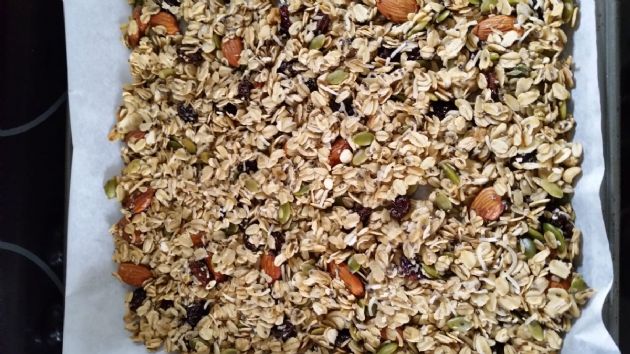 Homemade Healthy  Chia Granola