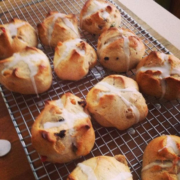 Homemade Hot Cross Buns