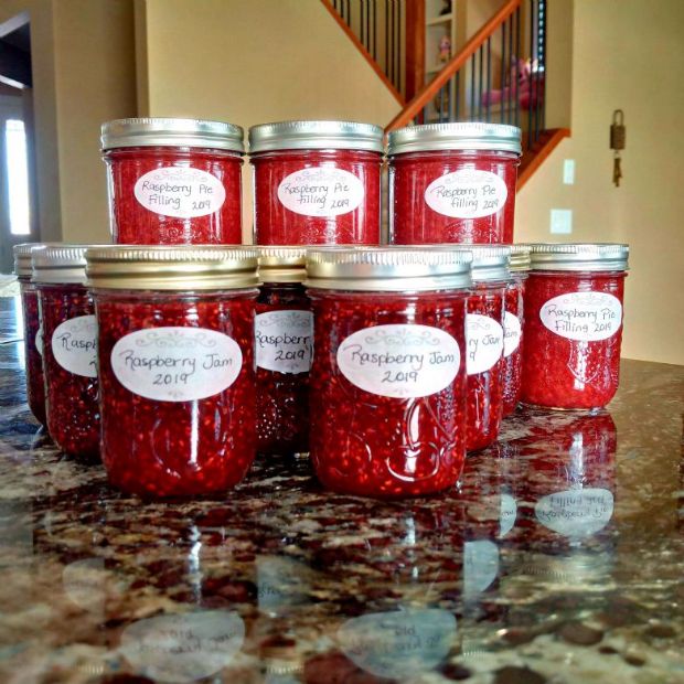 Homemade Raspberry Jam