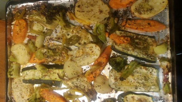 Homemade Roasted Veggies