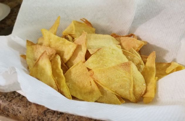 Homemade Tortilla Chips (Low Cal)