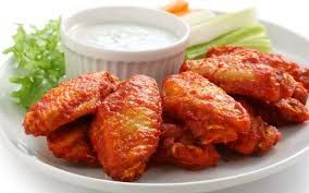 Easy Chicken Dinners-Buffalo Wings with Ranch Dip (380 cal)