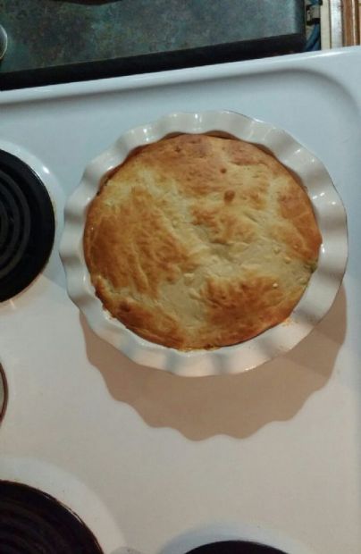 Impossibly Easy Chicken Pot Pie