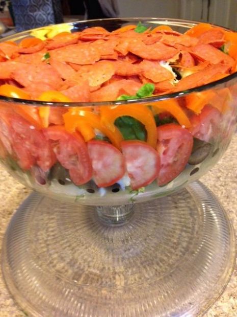 Italian 7 Layer Salad