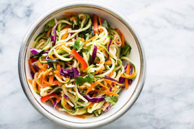 Jackie's Asian Zoodle Tuna Salad