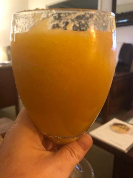 Karen Frozen Peach Margarita 