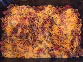 Keto Bacon Cheeseburger Casserole