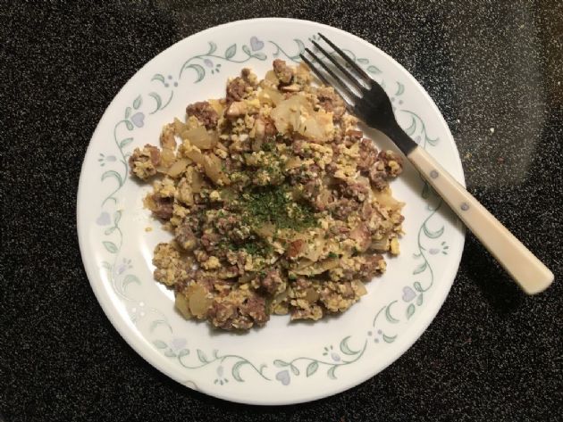 Keto Breakfast Stir-Fry