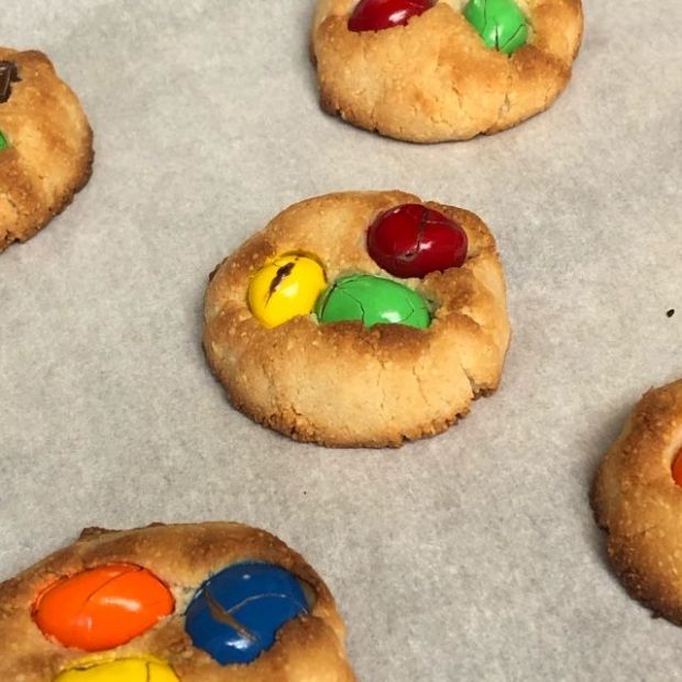 Keto Candy Cookies