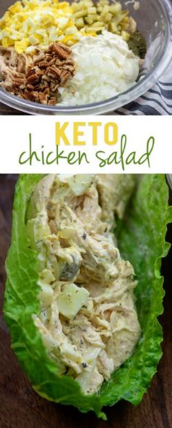 Keto Chicken Salad Recipe | SparkRecipes