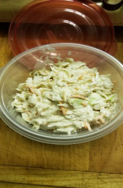 Keto Coleslaw (3/4 cup serving)