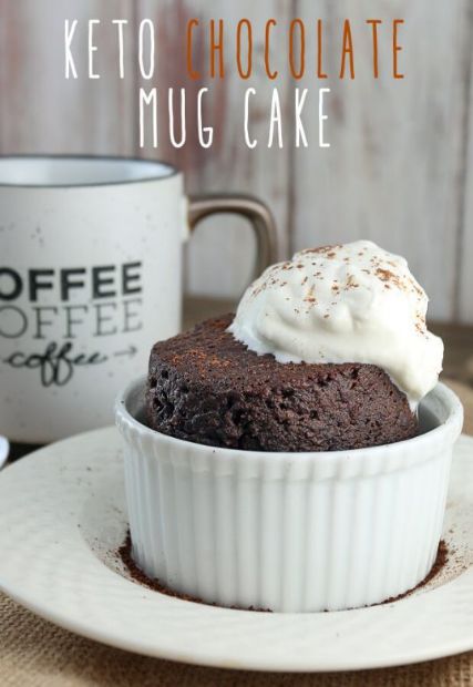 Coconut Flour Chocolate Mug Cake - Clean Eating Kitchen