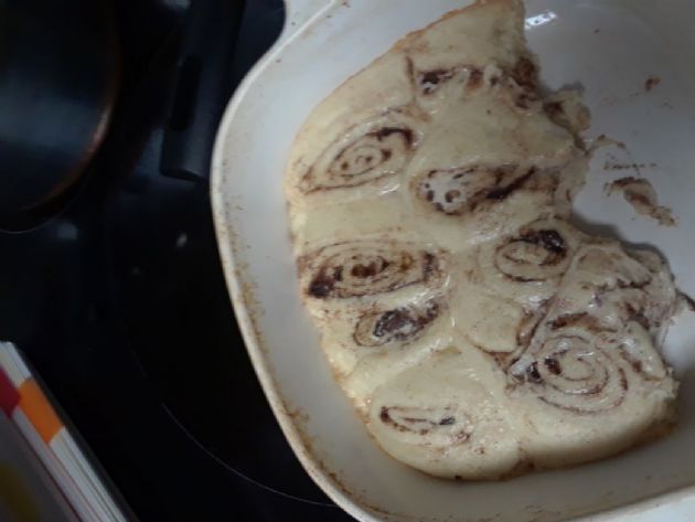 Keto cinnamon rolls