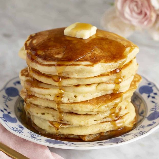 Large Pan Cakes Recipe | SparkRecipes