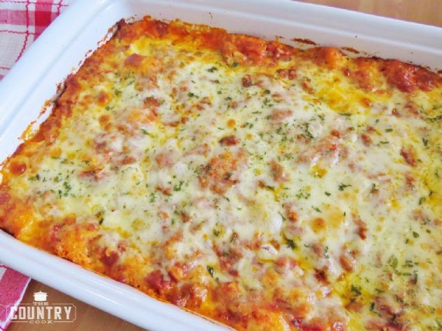 Lasagna Bubble Up Bake