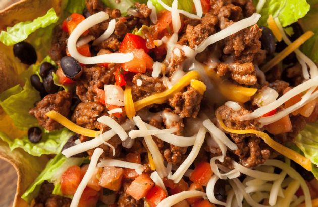 Lean and Beefy Taco Salad