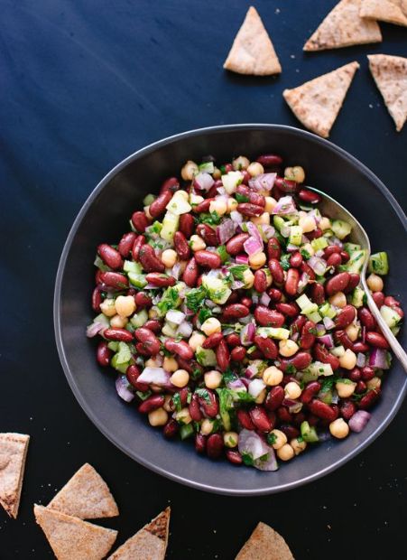 Lemon Parsley Bean Salad