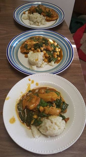 Linda's chicken curry