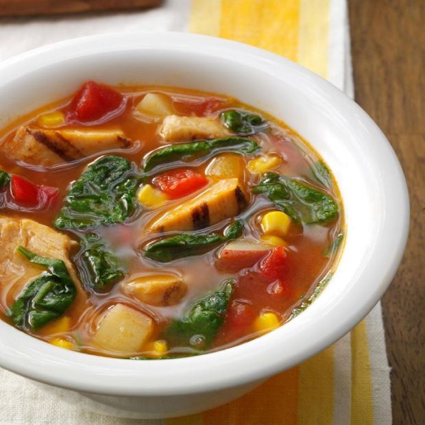 Lisa's Chicken Vegetable soup