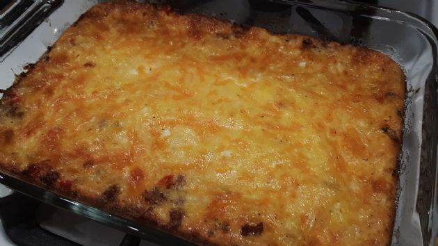 Low Carb BREAKFAST CASSEROLE