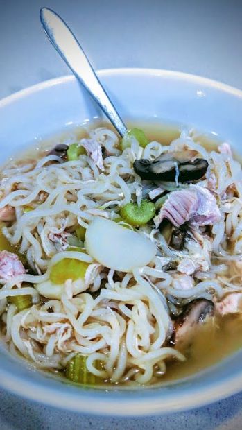 Low Carb Chicken Noodle Soup