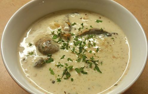 Low Carb Cream of Turkey & Mushroom soup