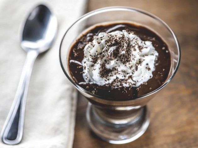 Low Carb Dark Chocolate Custard