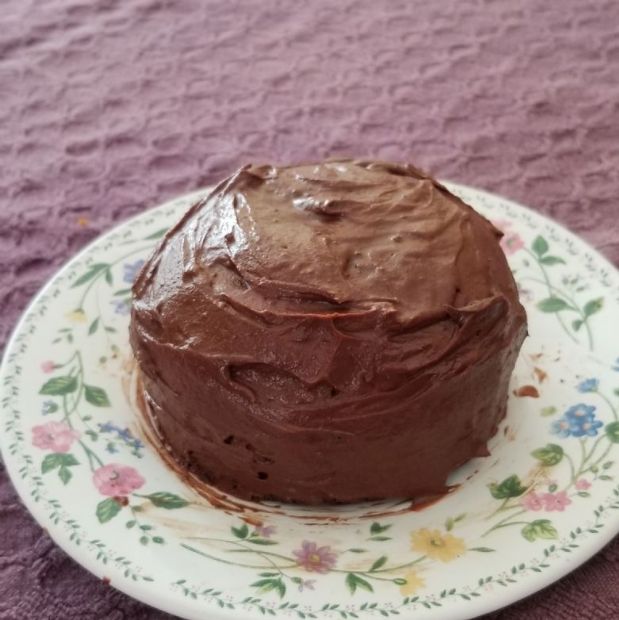 Low Carb Hershey's Chocolate Mug Cake (for two)