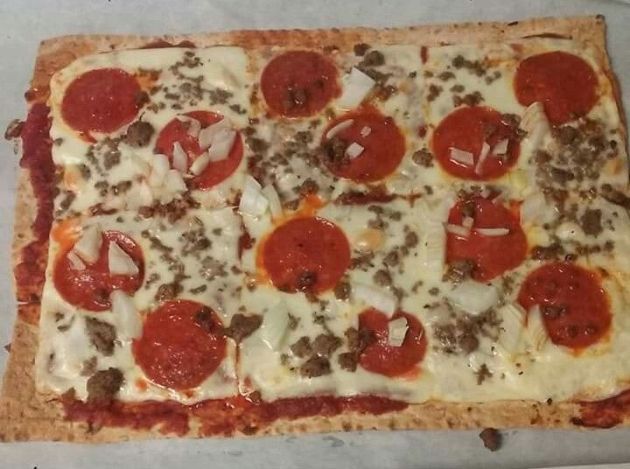 Low Carb Lavash Pizza