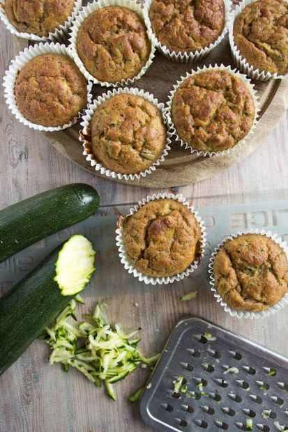 Low Carb zucchini muffins