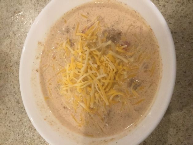 Low carb crock pot taco soup